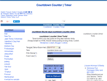 Tablet Screenshot of id.freecountdown.net