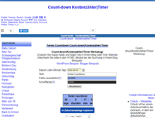 Tablet Screenshot of de.freecountdown.net
