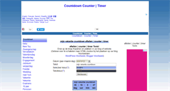 Desktop Screenshot of nl.freecountdown.net