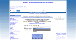 Desktop Screenshot of es.freecountdown.net